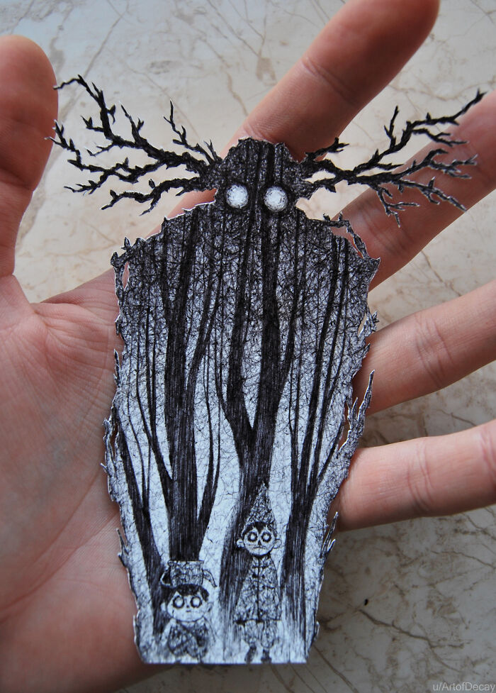 9. My Over the Garden Wall Fanart, Ballpoint Pen