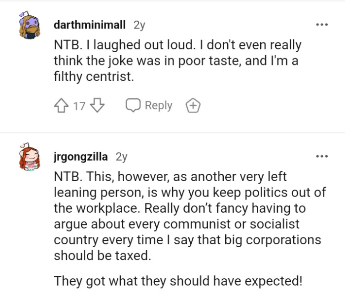 The OP's comments are really cracking this Redditor up