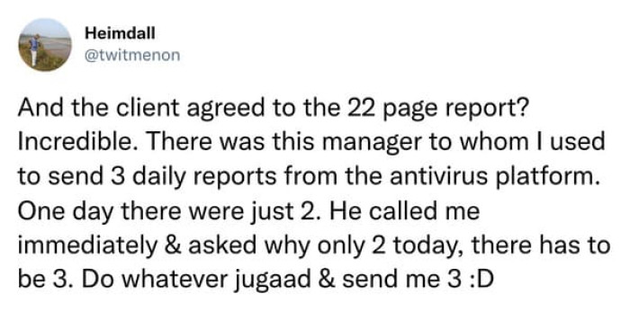 11. There has to be three