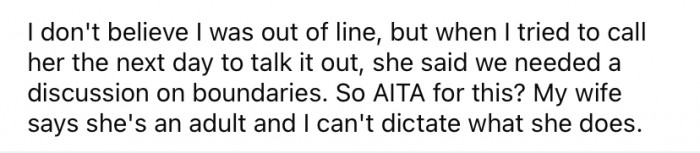 So, the OP turned to the Reddit community for advice.