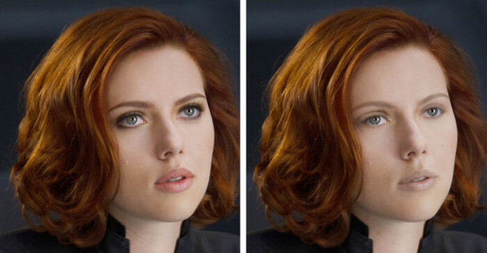 16. Scarlett Johansson as Natasha Romanoff in The Avengers