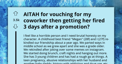 Woman Helps Her Friend Land A Job, Then Gets Her Fired