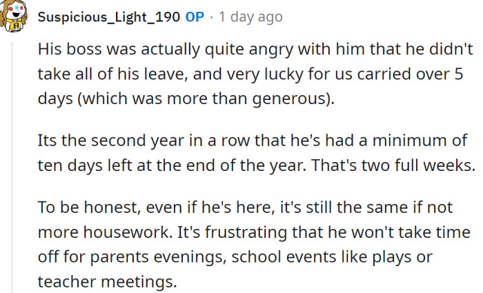 And the OP responded: