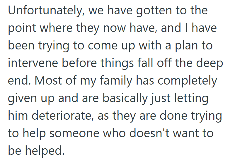 When someone’s been running from doctors their whole life, it’s hard to play hero at the eleventh hour.