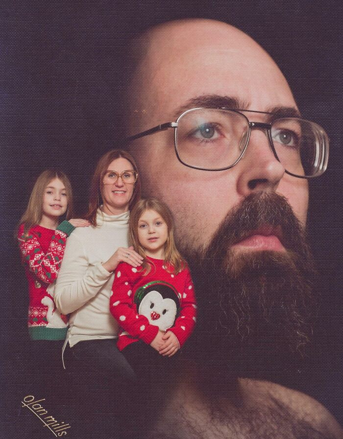 "Gonna Be Tough To Top Last Year's Christmas Card"