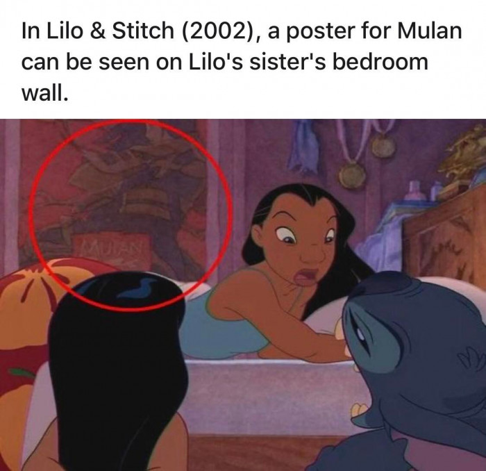 29. Nani is a Mulan fan...