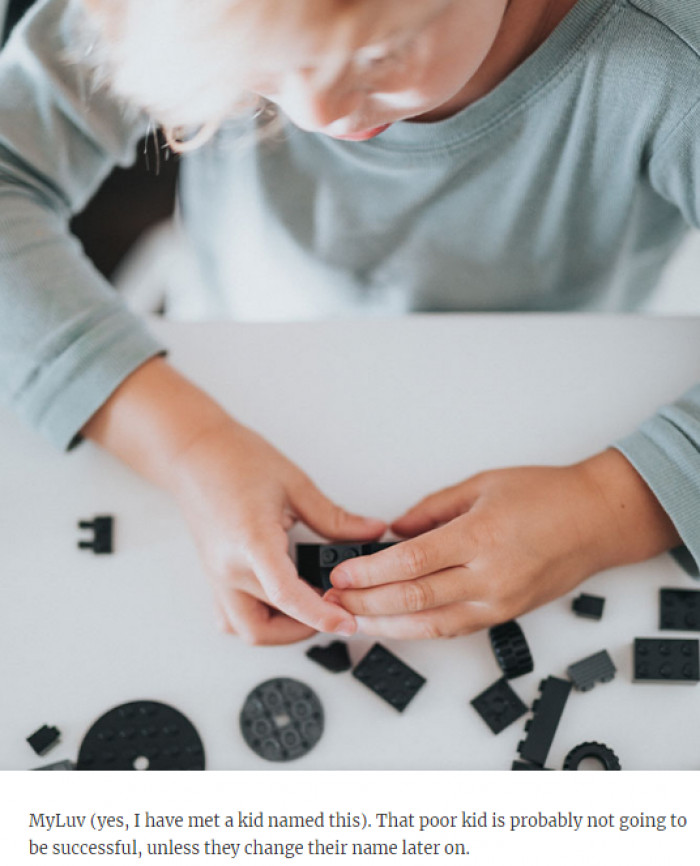 40. My name is MyLuv... Okay