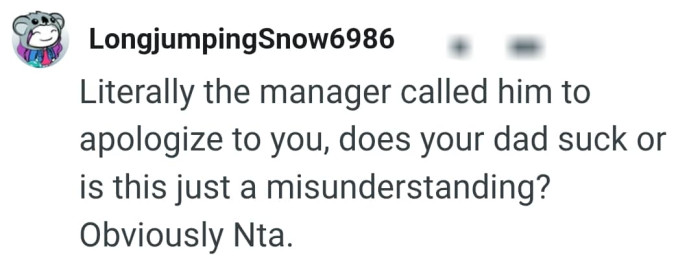 This must all be a misunderstanding