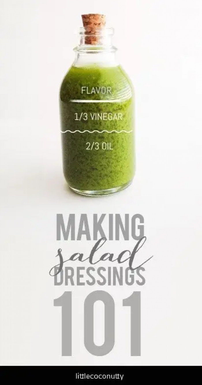 32. Make your own vinaigrette.