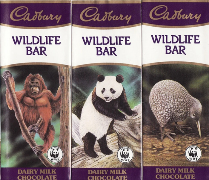 5. Cadbury Wildlife Bars