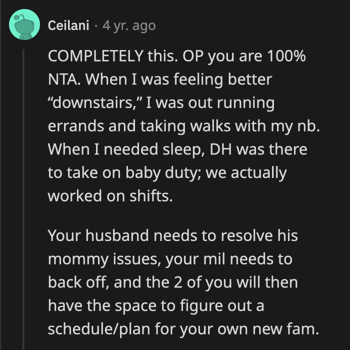 At least one mom opted to cut the umbilical cord.