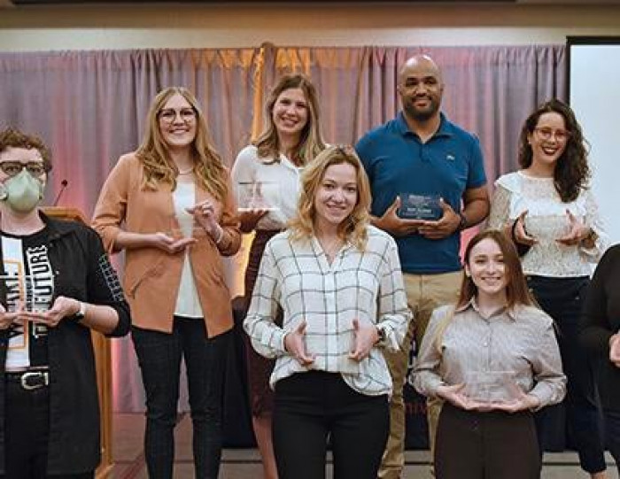 22. Thought they were miming their awards.