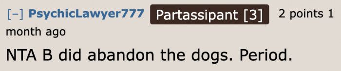 Leaving a dog with someone else for four years is considered abandonment.