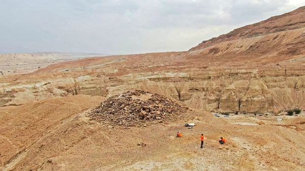 Archaeologists in the Judean Desert map pyramids, analyze coins, and translate inscriptions to uncover their builders and purpose.