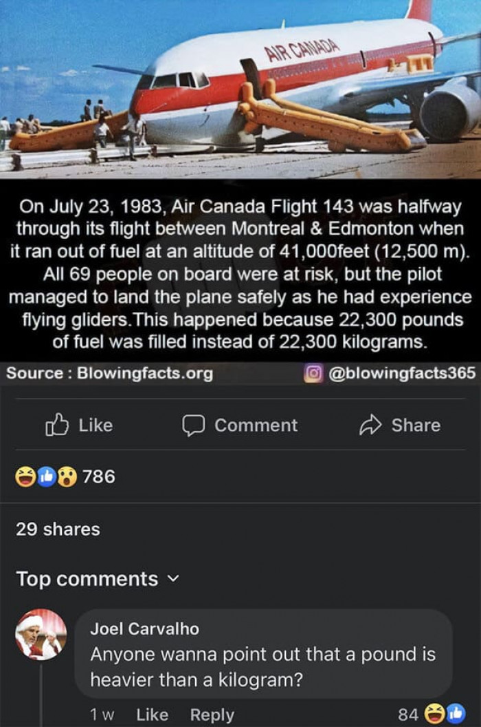 32. A pound is heavier than a kilogram?