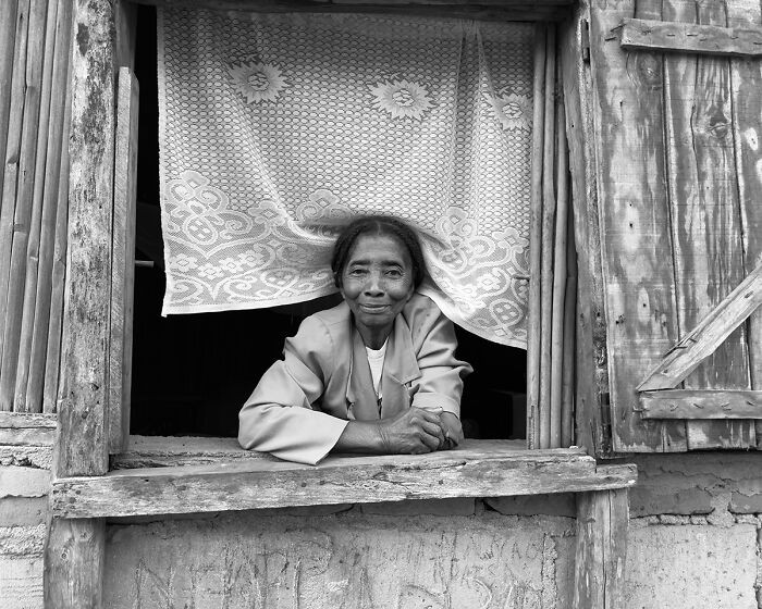 At Her Window From The Series 'Beauty, Dignity And Strength: Women Of Mozambique' By Jelisa Peterson