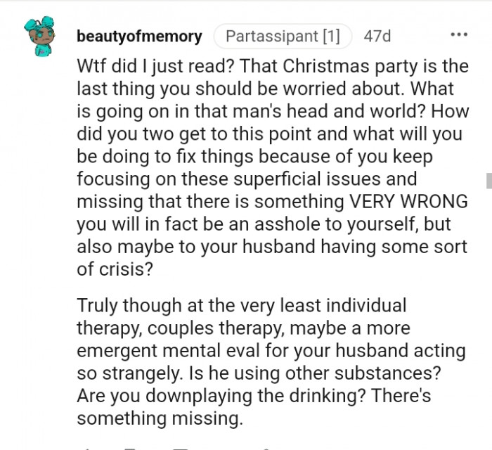 This Redditor believes there is something missing here