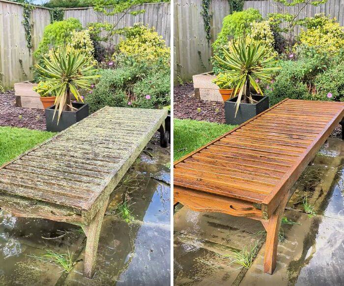 "A Sun Lounger Blow Over"