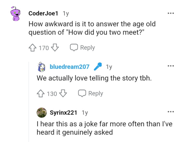 Let's head into the comments section and find out what other Redditors have to say