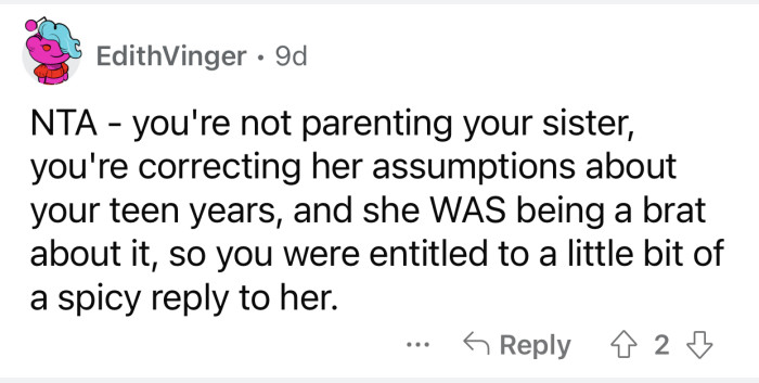 What OP did is not even considered parenting.