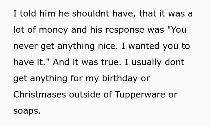 I wanted you to have it