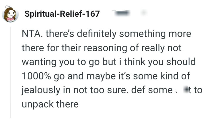 Is this some kind of jealousy?