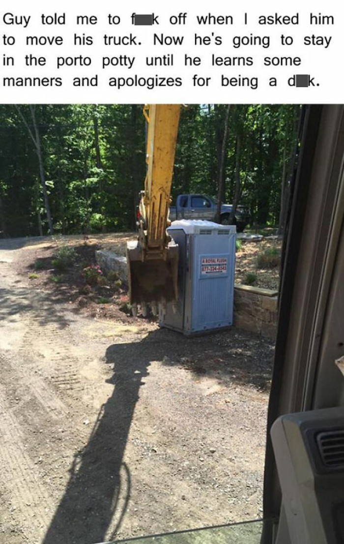 24. That's what he gets for being rude.