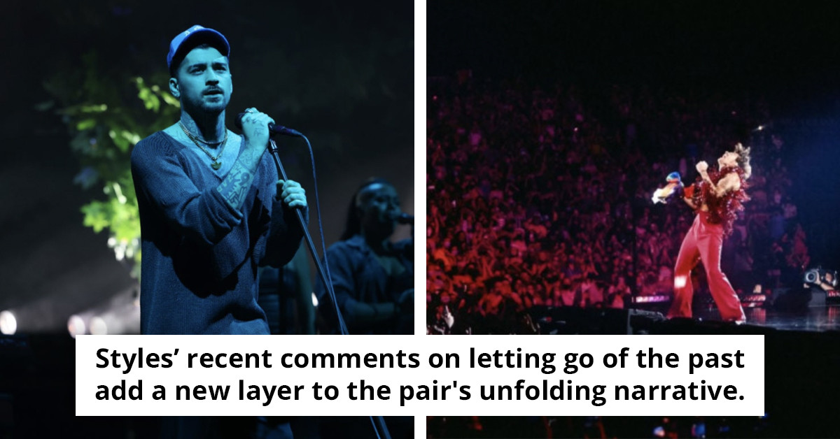 Zayn Malik of One Direction seems to take a subtle jab at his ex-bandmate Harry Styles during a recent performance.