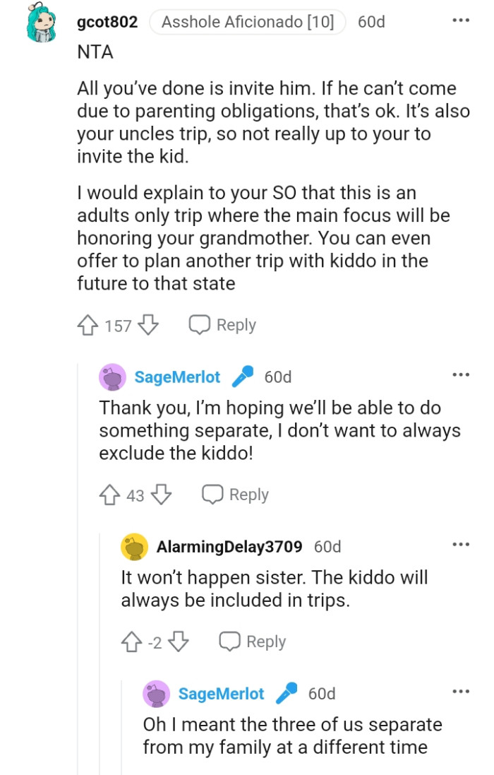 Planning another trip with the kiddo