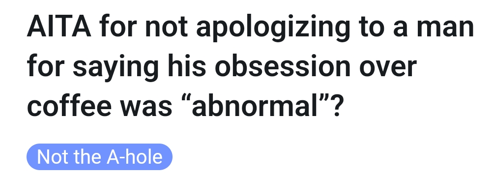 And here's the headline