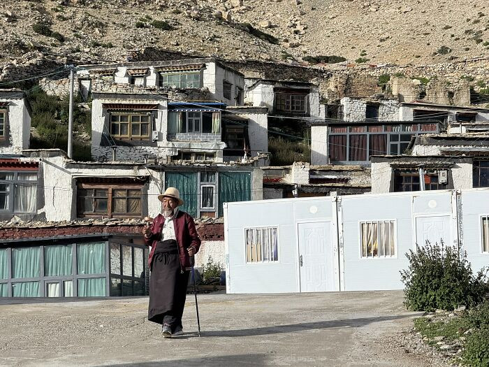 "Rongbuk Monastery Local Man, Tibet"