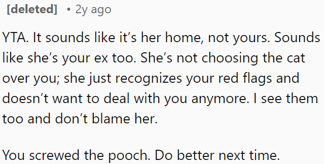 OP is wrong; he should learn from this and improve in the future.