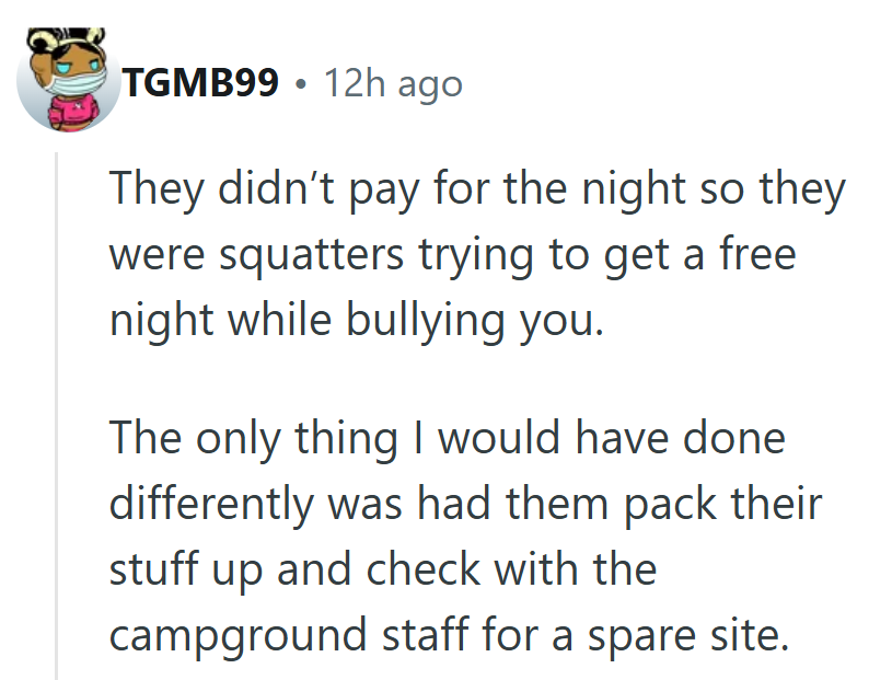 When “free camping” turns into emotional blackmail, it’s less about nature and more about nerve.