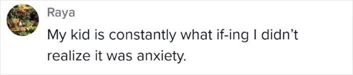 The anxiety realization