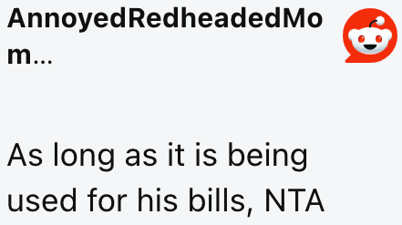 The OP will never be the a-hole as long as they use the funds for the hospital bills.