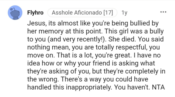 There's a Way the OP Could Have Handled This Inappropriately