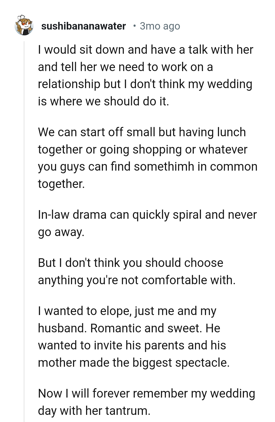 In-law drama can quickly spiral