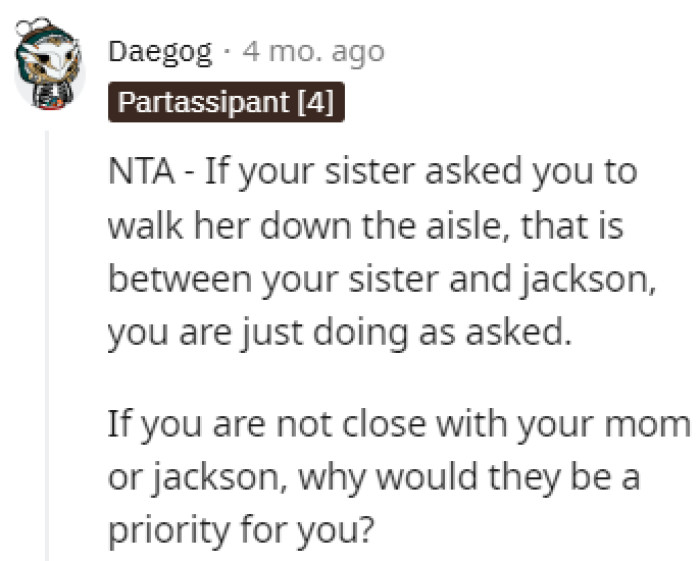 This Is Between Jackson and the Sisters