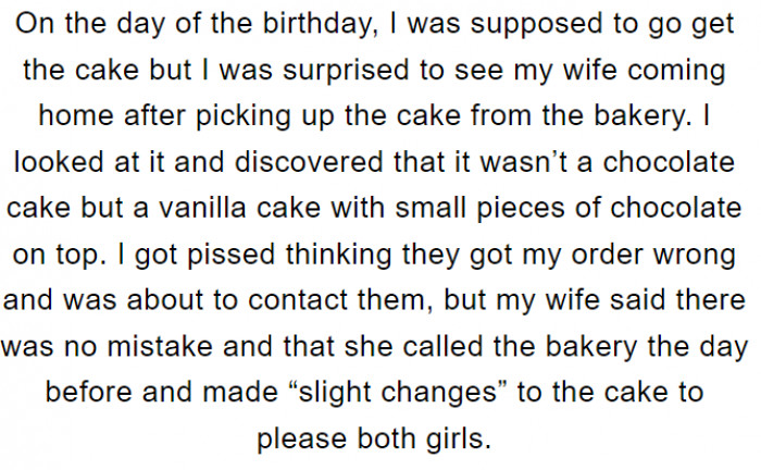 But His Wife Had Other Plans