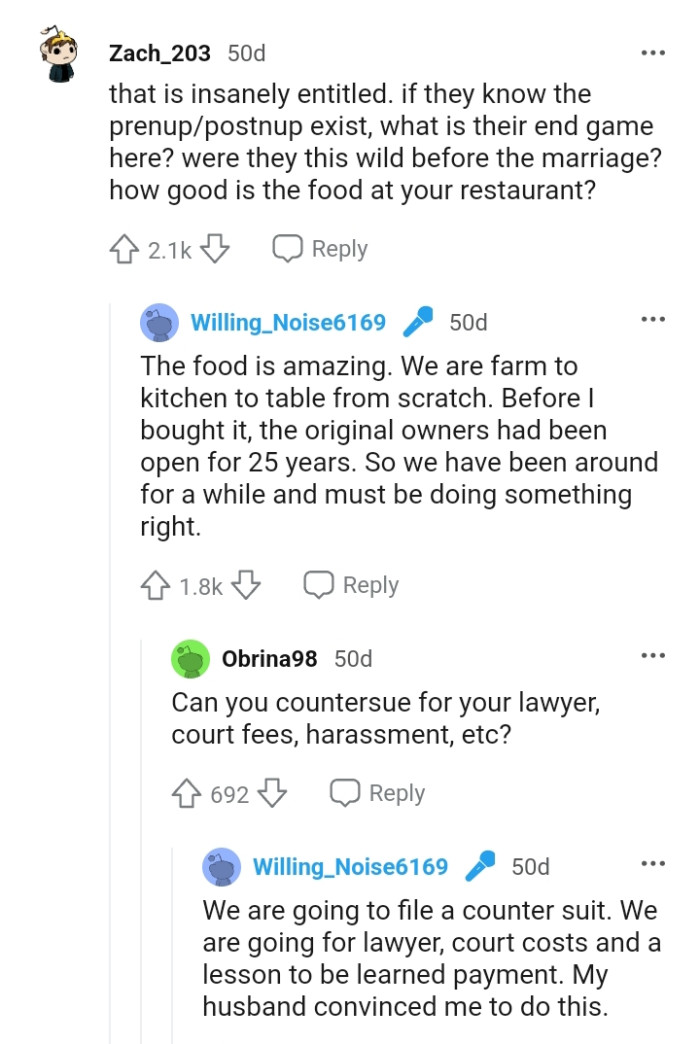 This redditor wants to know their end game here