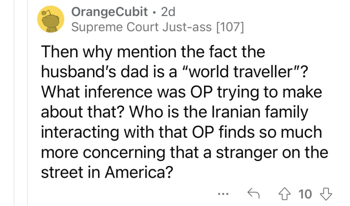 The dad's traveling habits are not relevant in this scenario.