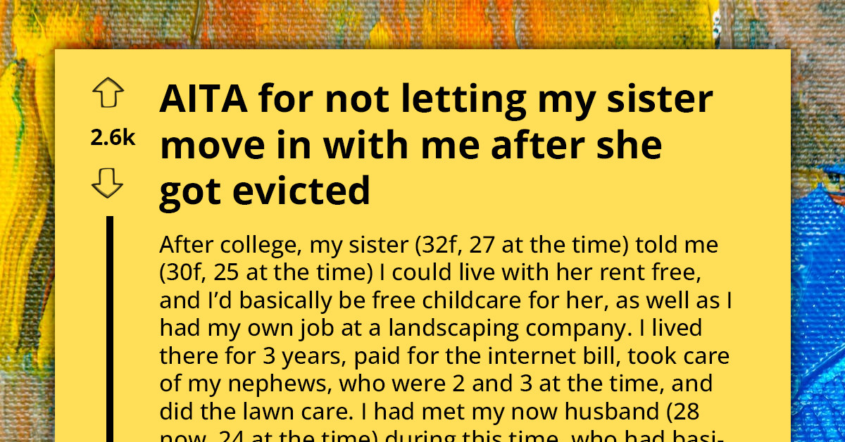 Sister Grapples With Remorse For Denying Sibling And Her Family A Home Due To Parasitic Boyfriend