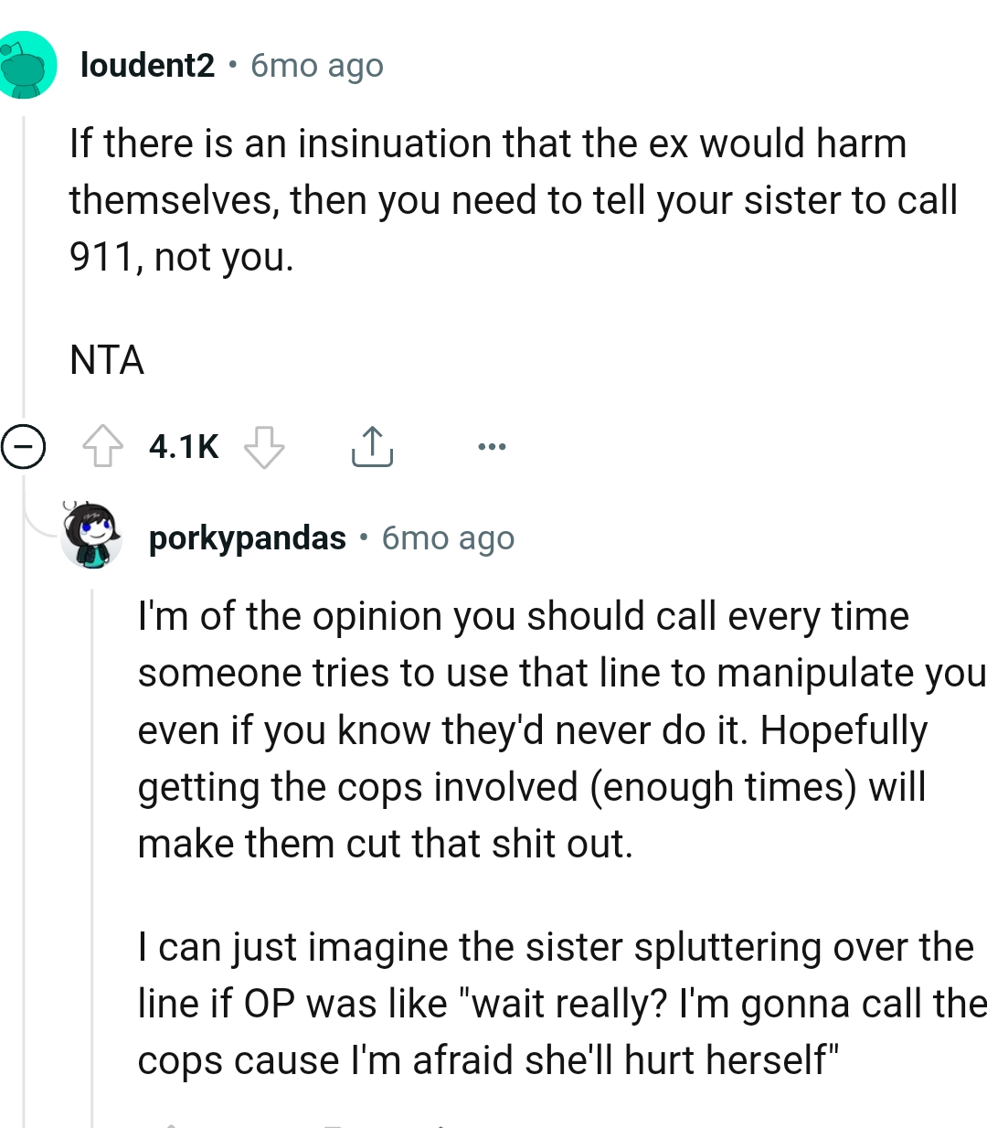 The Reddit post got more than a thousand comments, and here are a bunch of the most upvoted ones