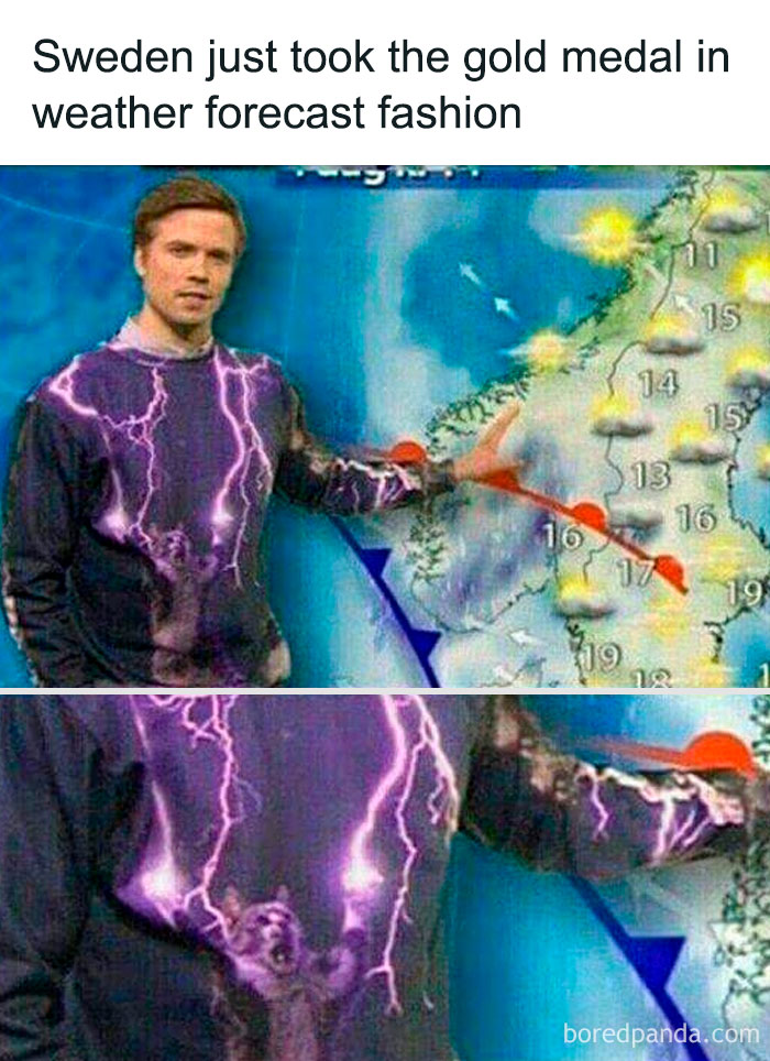 17. Blessed Lightning Weather Caster
