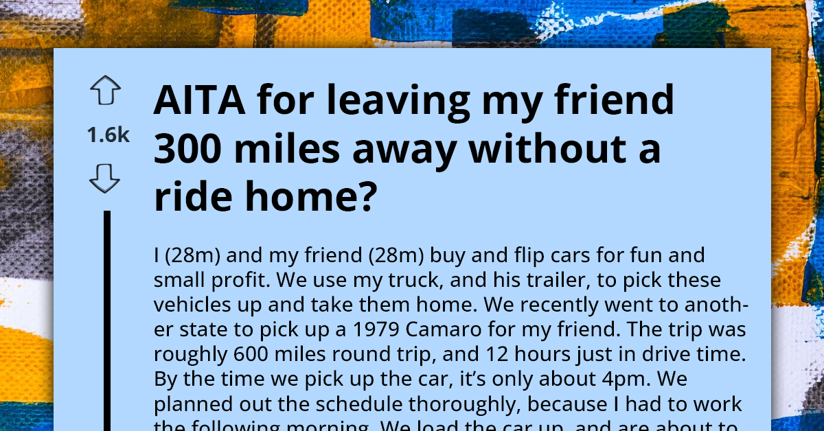 Choosing Drinks Over Duty Leaves Man Abandoned 300 Miles Away From Home