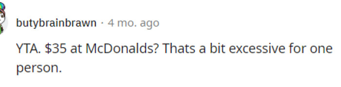 All the votes seem to be YTA, and for good reason, clearly, because she is TA for stealing from her mom.