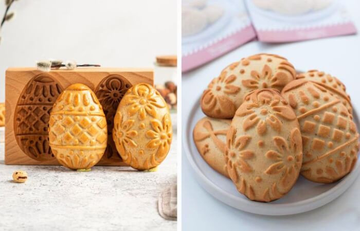 13. Easter egg cookie maker