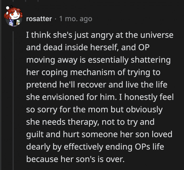 OP and especially the parents of the BF all need therapy, to be honest.