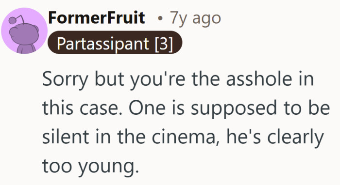 This treats silence as the basic price of admission.