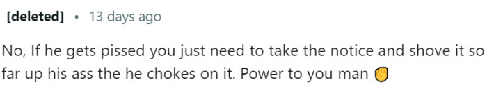 This is colorful advice: